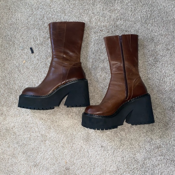 UNIF | Shoes | Unif Parker Boots | Poshmark